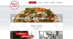 Desktop Screenshot of magic-pizza.fr